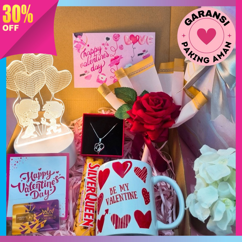 

TERMURAH KADO HAMPERS KEREN KEKINIAN / hamper valentine mug / kado valentine romantis / hadiah cewek mug valentine