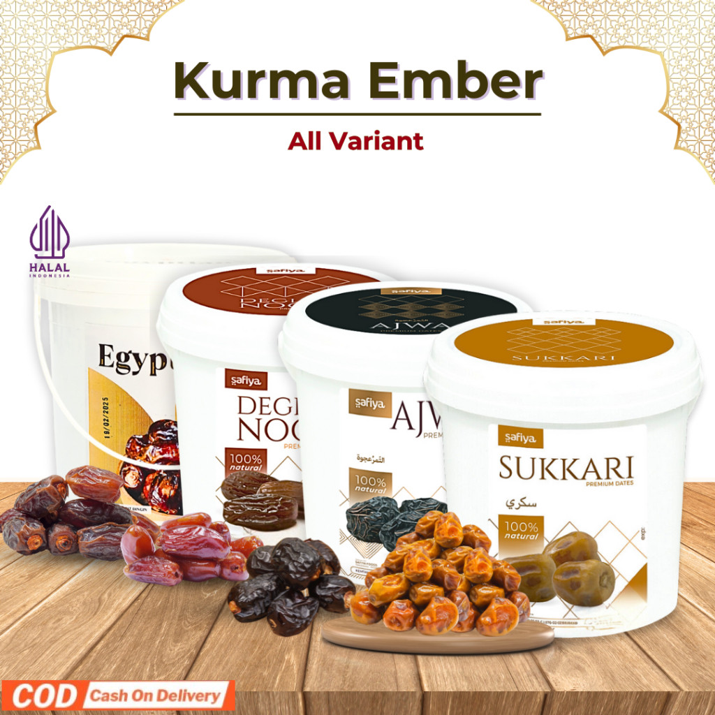 

[VARIAN LENGKAP] Kurma Ember Aneka Kurma Arab Madinah Iran - Ajwa Sukari Bam Tunisia Oleh Oleh Haji
