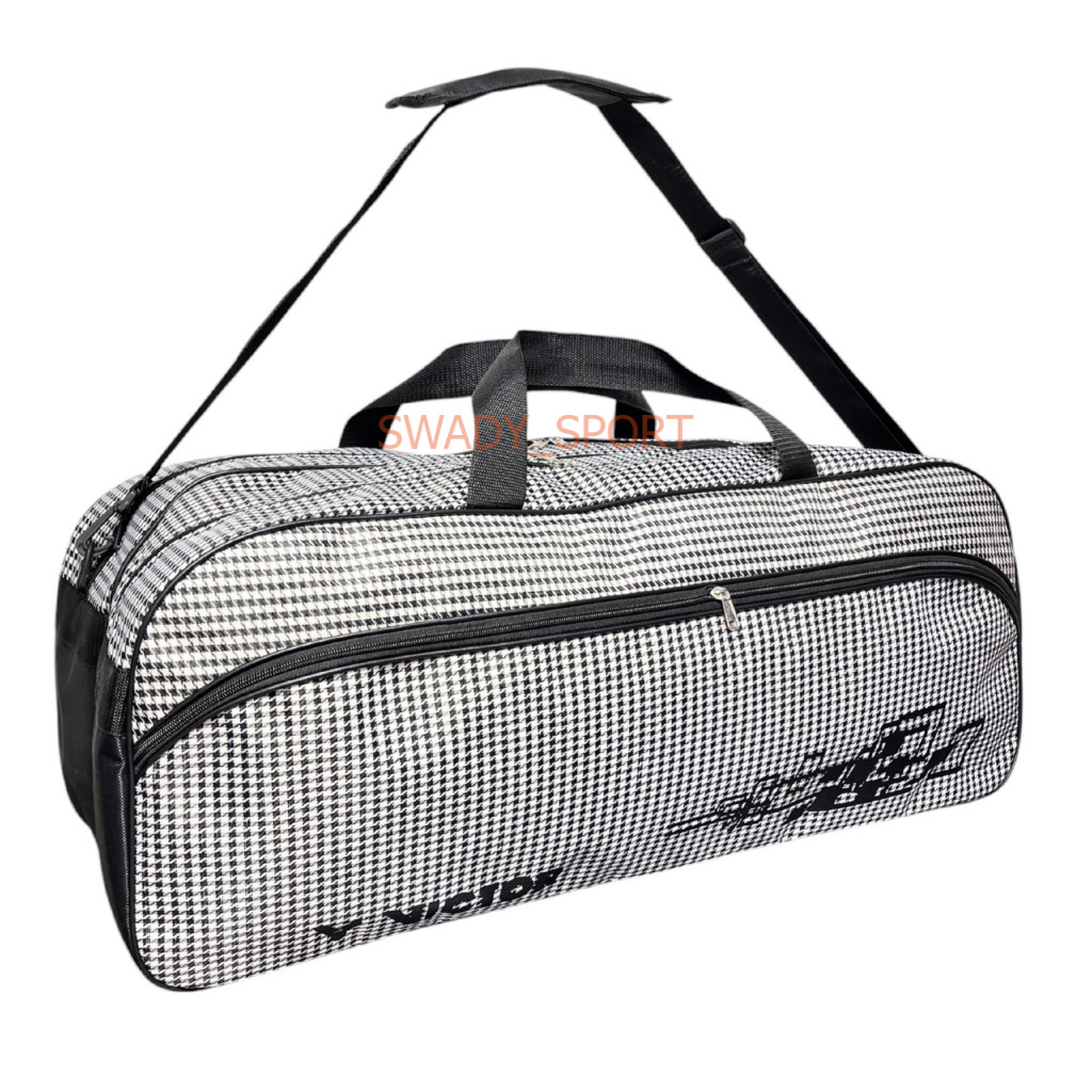 Tas Raket Badminton 2 Ruangan Thermo Selempang Jinjing Anti Air Murah Berkualitas Muat Sepatu