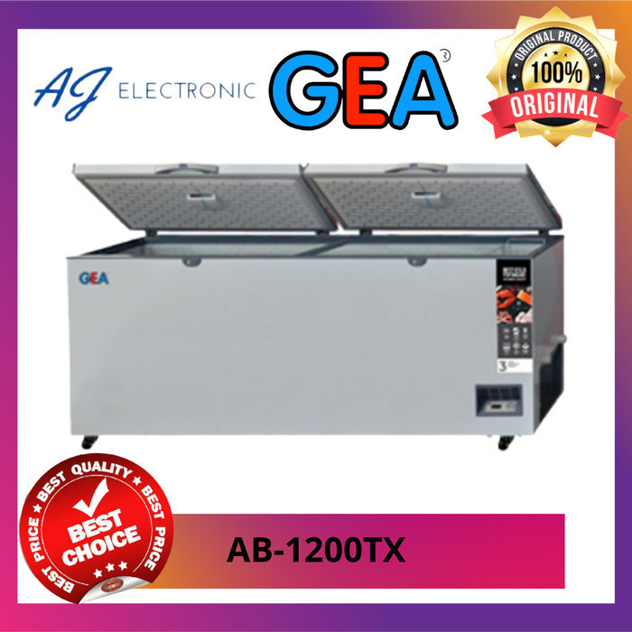 CHEST FREEZER BOX GEA AB-1200-TX / AB1200TX / AB 1200 TX , 1050 LITER