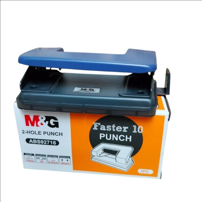 

M&G hole punch ABS92716 / pembolong kertas / faster 10 punch