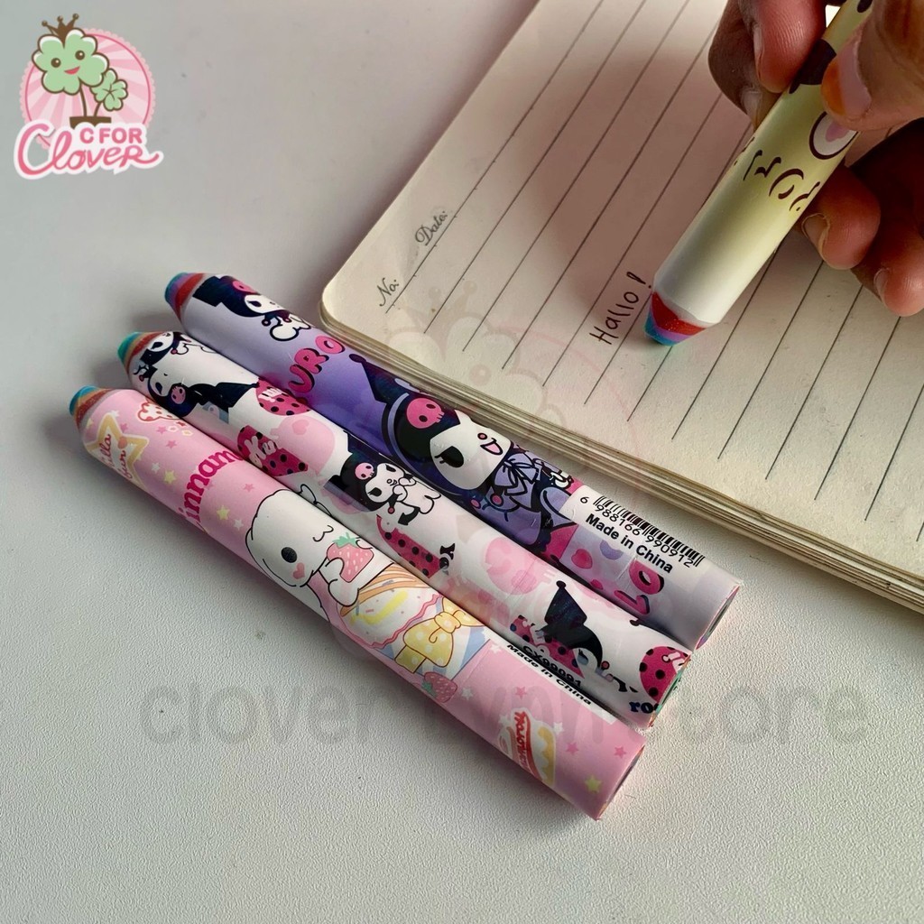 

LONG ERASER PEN SHAPE alat tulis stationery penghapus cfc