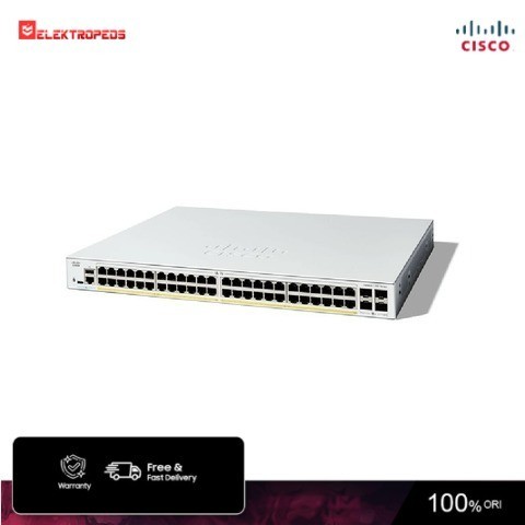 Cisco CBS220-48P-4X 48-Port Gigabit Managed Network Switch - Cisco Switch - Switch - Cisco
