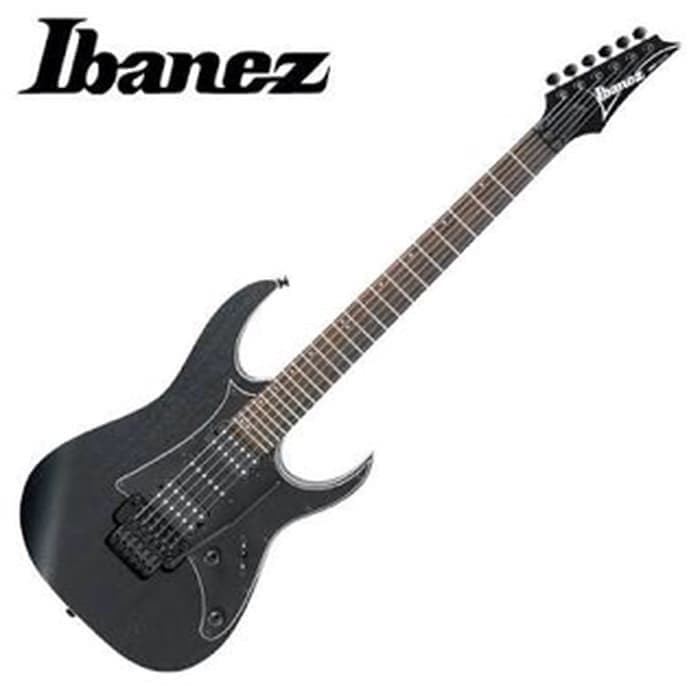 promo diskon 70% Ibanez RG350ZB - WK Weathered Black Standard 6 String Gitar Elektrik Original