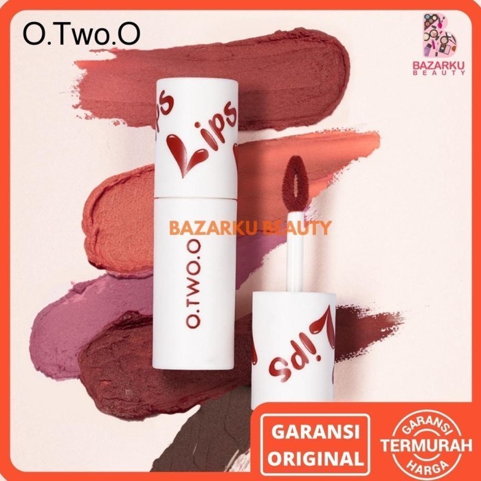 O.Two.O Velvet Matte Lip & Cheek Mud 2in1 Lipstik Otwoo Lipstik
