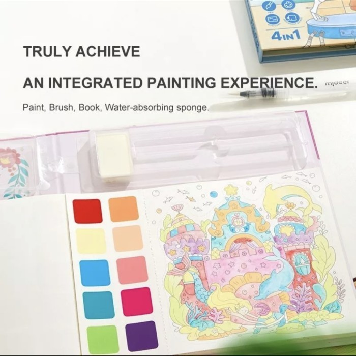 

Mideer Watercolour Painting Toy Kids Fairy Dream Wonderland Exhibition - Wonderland