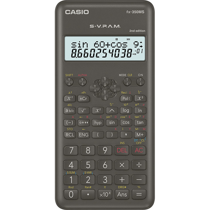 

CASIO FX-350MS Kalkulator Ilmiah Sekolah Scientific