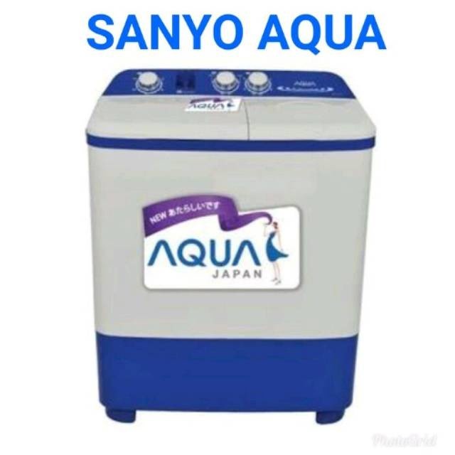 Mesin cuci aqua 2 tabung qw khusus banjarnegara