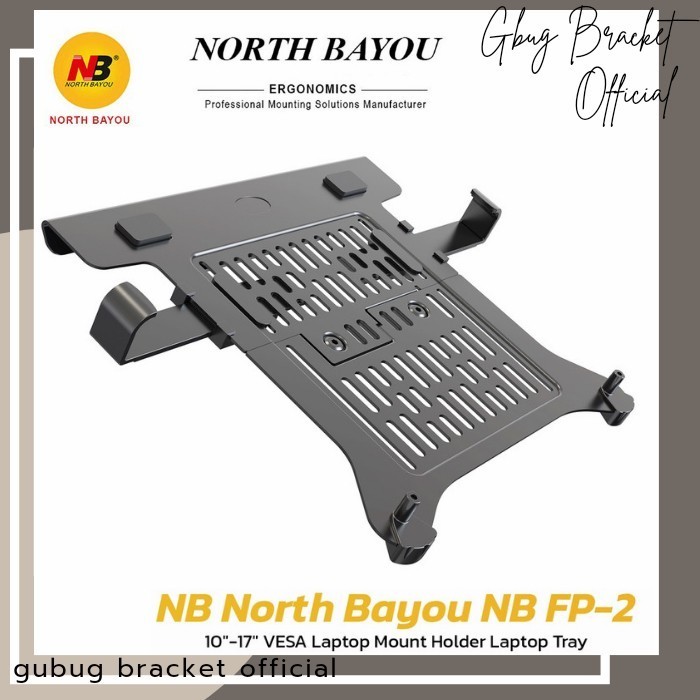 Bracket Laptop Tray Laptop Holder North Bayou NB FP-2