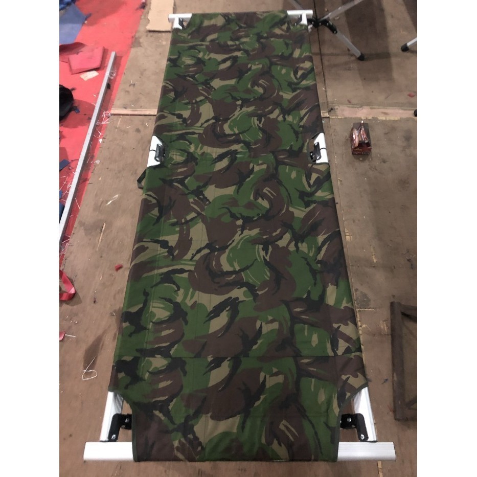 Simpel Velbed Alumunium lipat Loreng Harga Murah