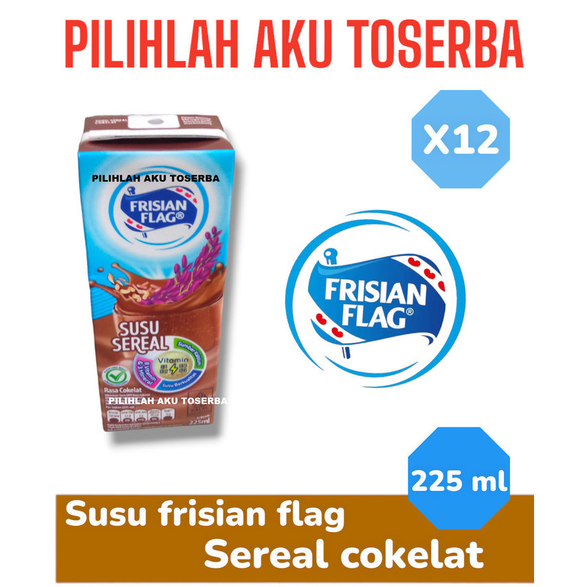 

Susu Frisian Flag SEREAL COKELAT 225 ml - ( HARGA 12 pcs )