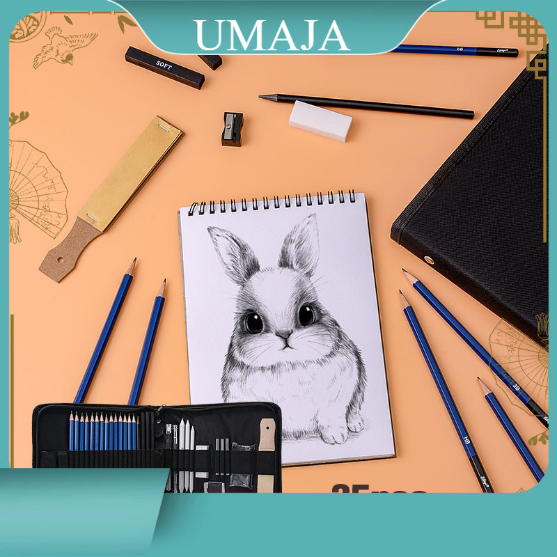 

Umaja 35Pcs Drawing Sketch Pencil Set atau Profes