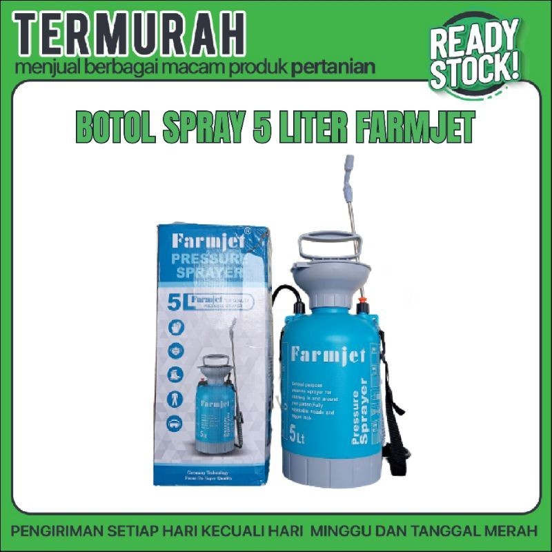 ER57UJ POMPA SPRAYER 5 LITER FARMJET BIRU (POMPA SPRAYER 5 LITER)