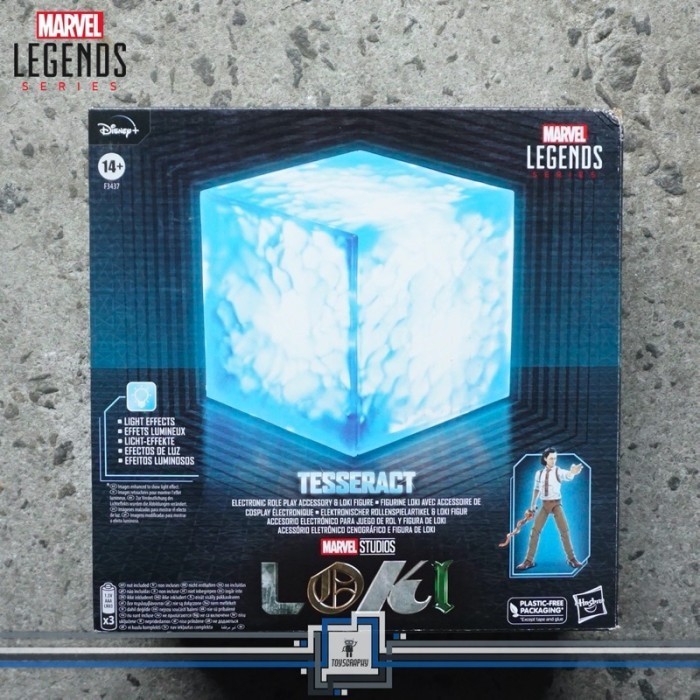 Marvel Legends Disney + Tesseract 1:1 Electronic Role Play with Loki