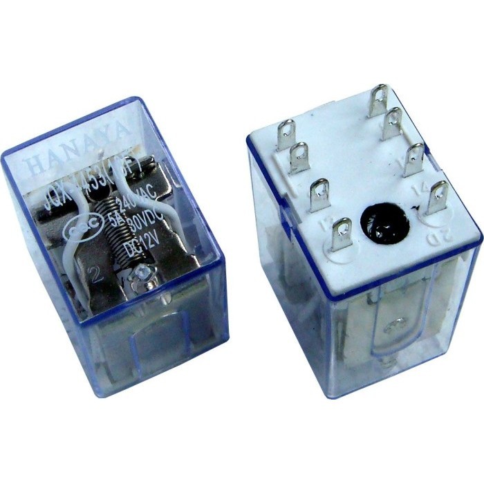 Relay 5 Ampere 12Volt 8 Pin JQX-4453 Tumpul -JJN34