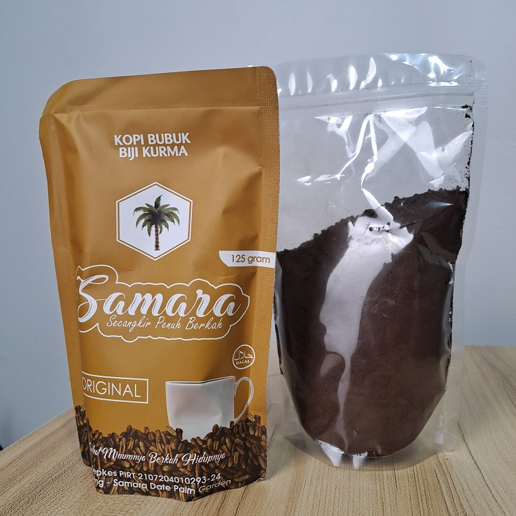 

PAKET PLUS KOPI LAMPUNG 100% ORIGINAL ALAMI / Paket Plus Kopi Bubuk Biji Kurma Samara Original 125 gr & Kopi Bubuk Roaster Lampung - HALAL Kopi Biji Kurma Samara / Kopi Bubuk Biji Kurma Samara Original 125 gram dan Kopi Bubuk Lampung