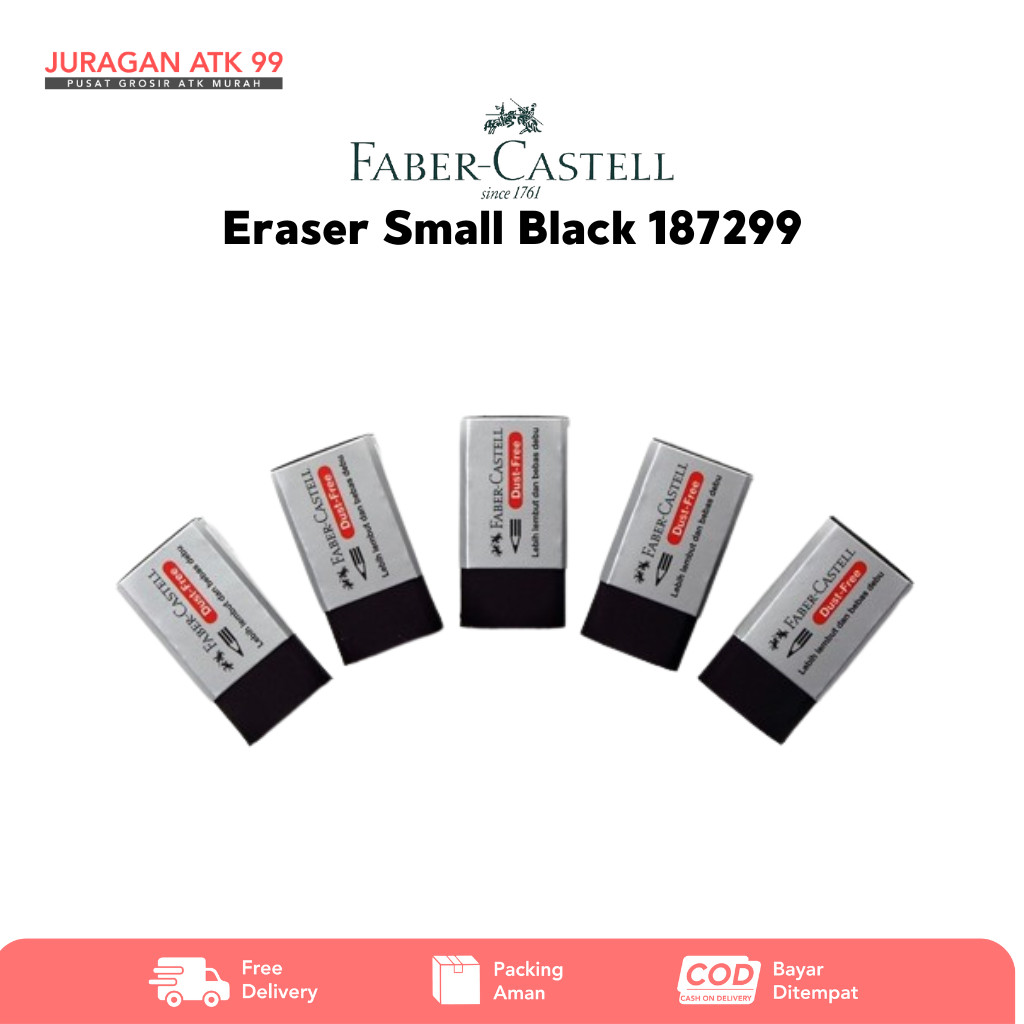 

Eraser Penghapus Faber-Castell Kecil Hitam 187299