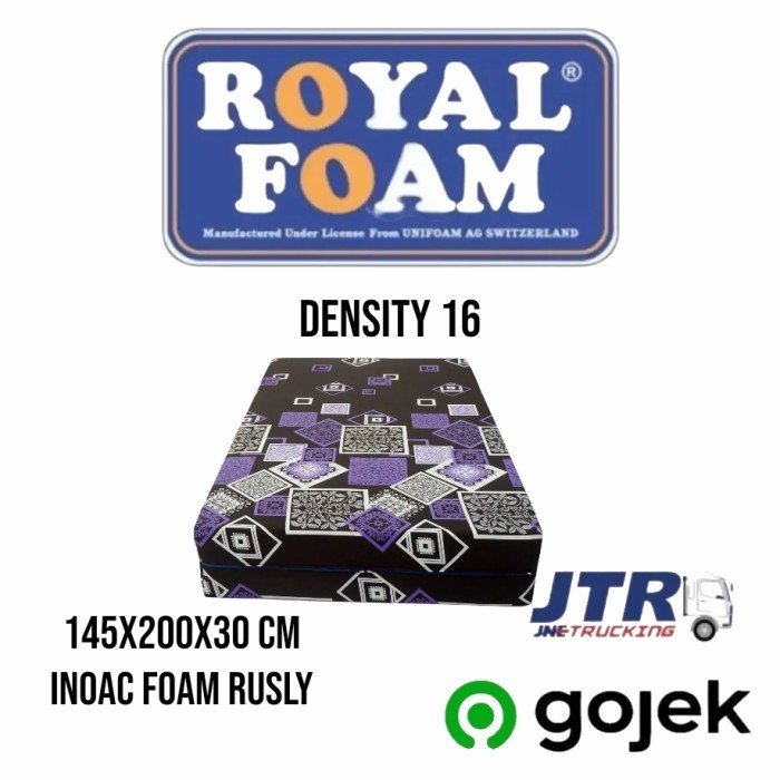 kasur busa royal foam 140x200x30 cm garansi 5 tahun