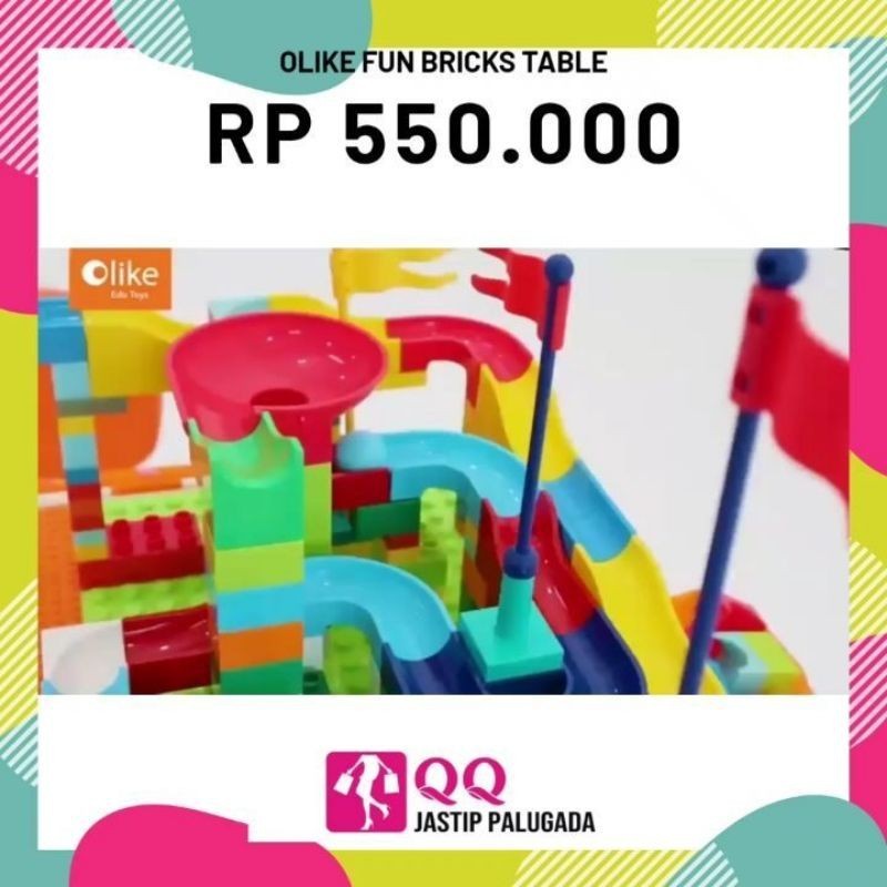 Paket Usaha Olike Fun Bricks Table