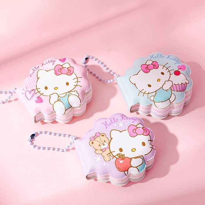 

Ay00! TOKKADO Sanrio Puffy Mini Notes Keychain Gantungan Kunci Catatan Lucu