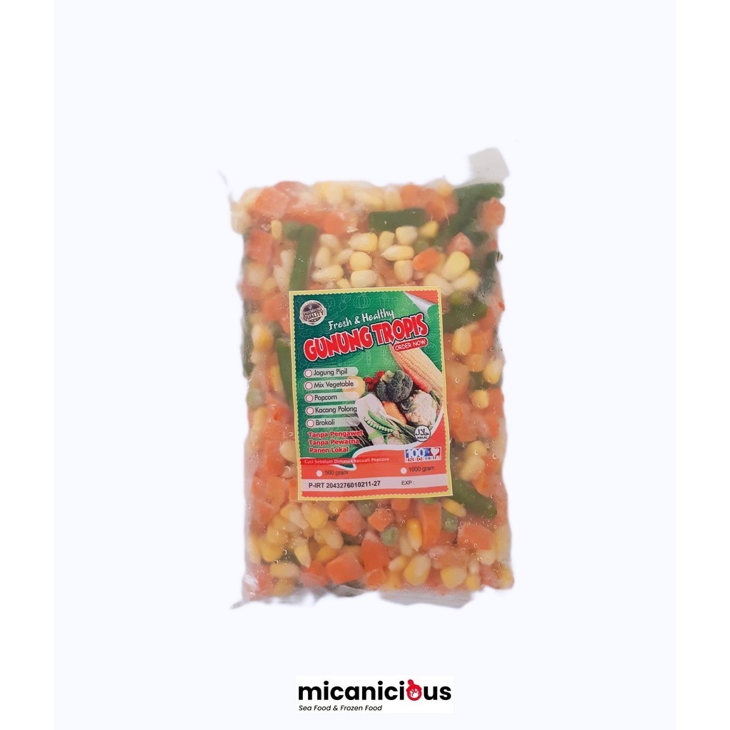 

MIXED VEGETABLES / SAYURAN FROZEN 500GR