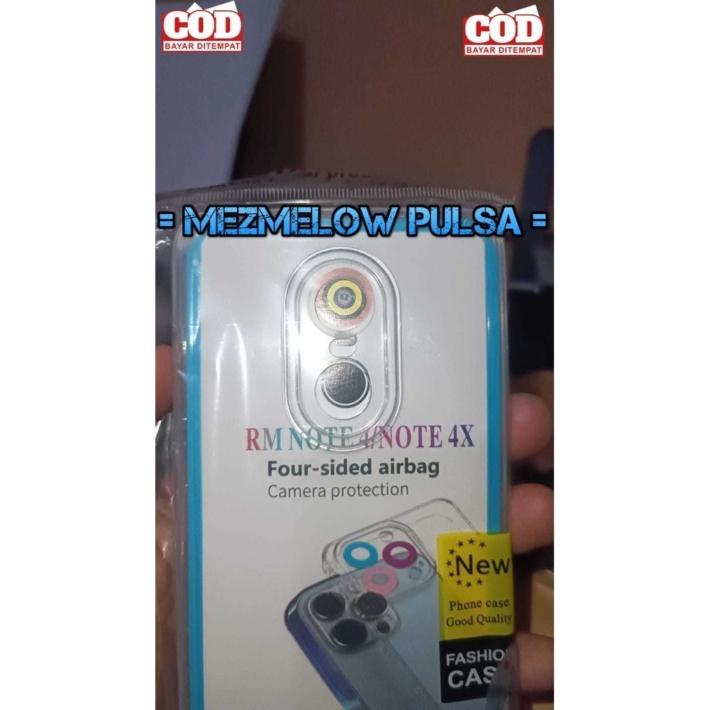 Softcase Silikon Transparant Casing Caseng XIAOMI REDMI NOTE 8 BIASA - Gambar 3