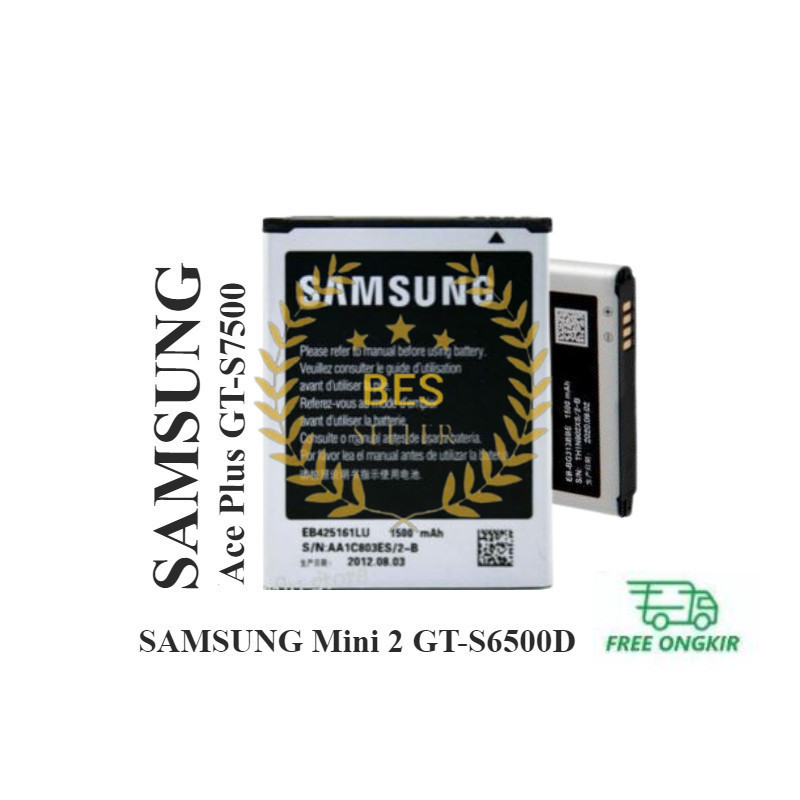 Baterai Original Samsung Galaxy Ace Plus GT-S7500 Batre Batrai S7500