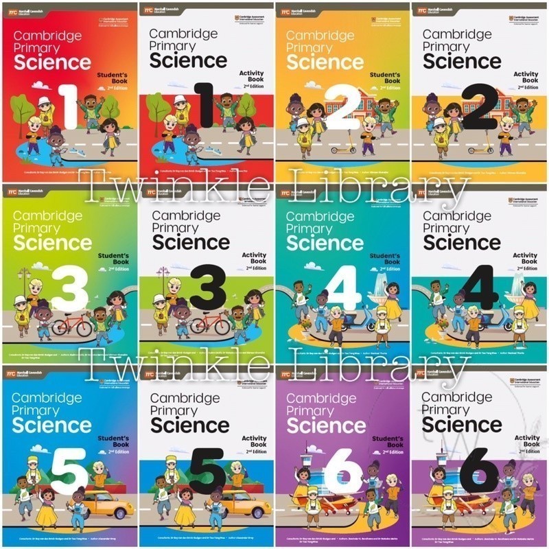 BUKU FISIK C*mbr*dge Primary Science 1 2 3 4 5 6 Student’s Book & Activity Book (2nd edition) MCE | 