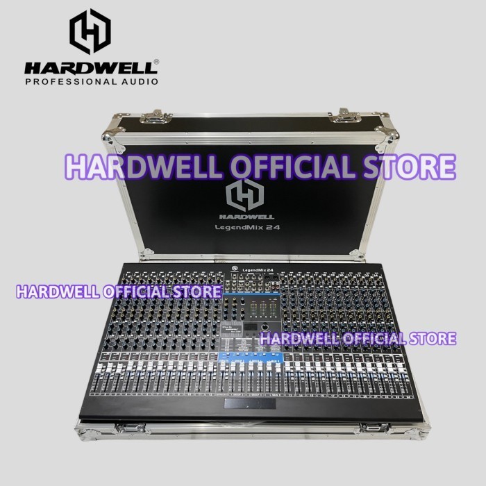 Grosir Mixer Audio 24 Channel Hardwell LEGENDMIX 24  Free Hardcase