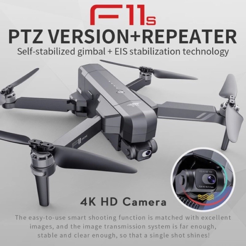 PROMO DRONE SJRC F11S 4K PRO 3 KM MURAH