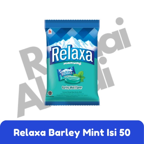 

PERMEN RELAXA BARLEY MINT ISI 50 PCS | 1 BAG CANDY