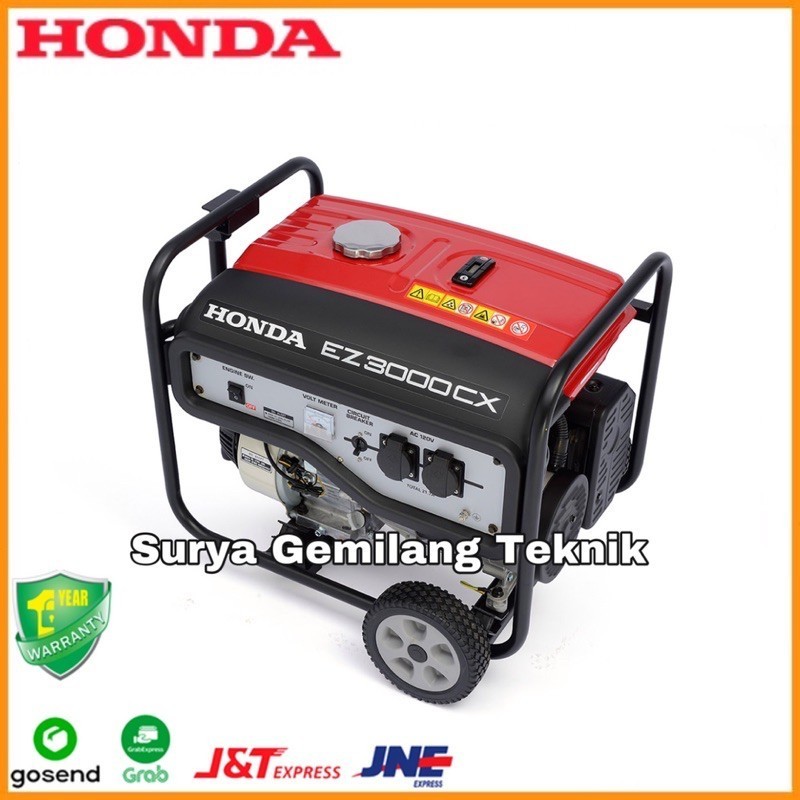 Mesin Genset Honda EZ 3000 CX Generator Bensin 2500watt EZ3000 CX