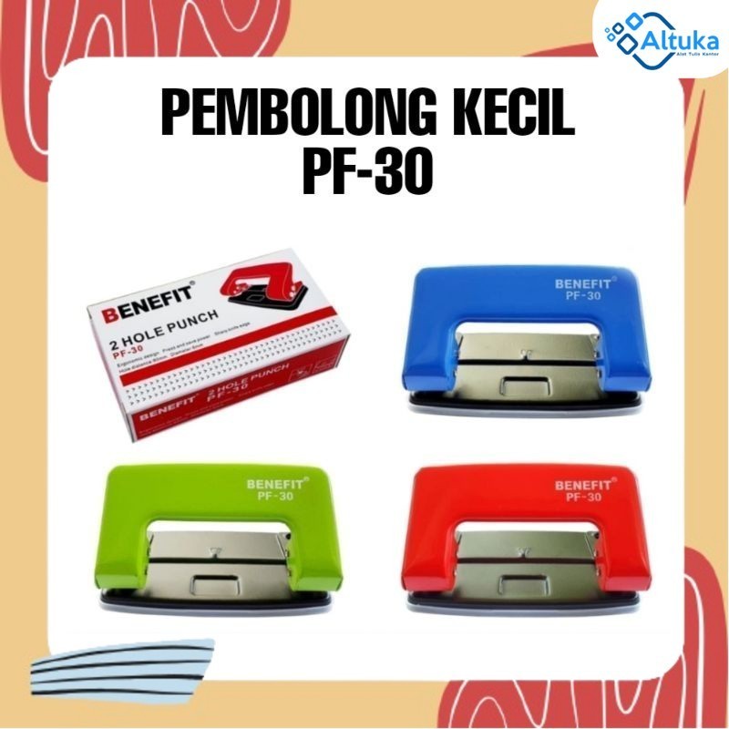 

Punch / Pembolong / Pelubang / Plong Kertas 2 lubang Eselon 30XL