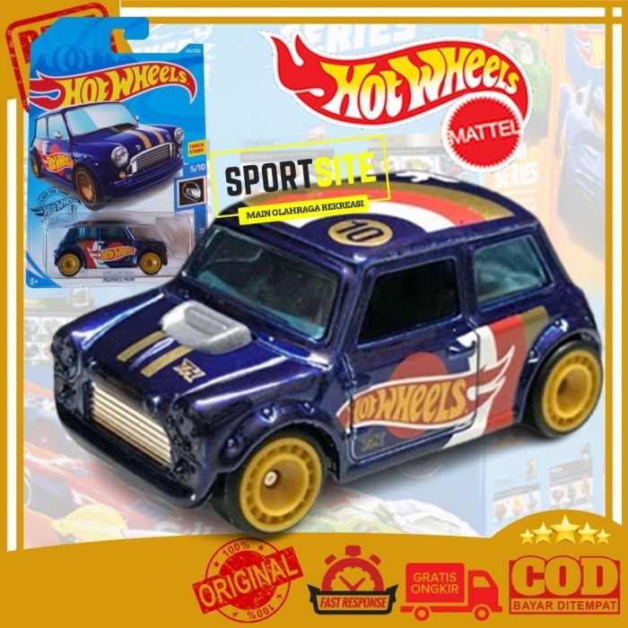 Hot Wheels Morris Mini Super Treasure Hunt Track Stars Diecast Ori -KA67