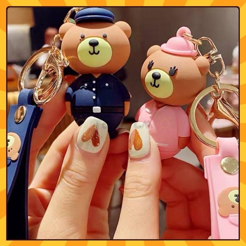 ⭐ Toko CM ⭐ Gantungan Kunci Couple Gantungan Kunci kucing Gantungan Kunci Motor Lucu Gantungan Kunci