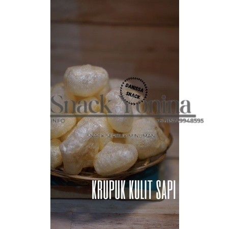 

Snack Kiloan Krupuk Rambak 50 gr FREE BUBBLE WRAPGratis Ongkir & COD