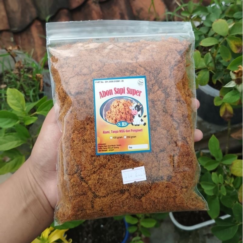 

ABON SAPI SUPER 250GR NON Msg HALAL KUALITAS TERJAMIN