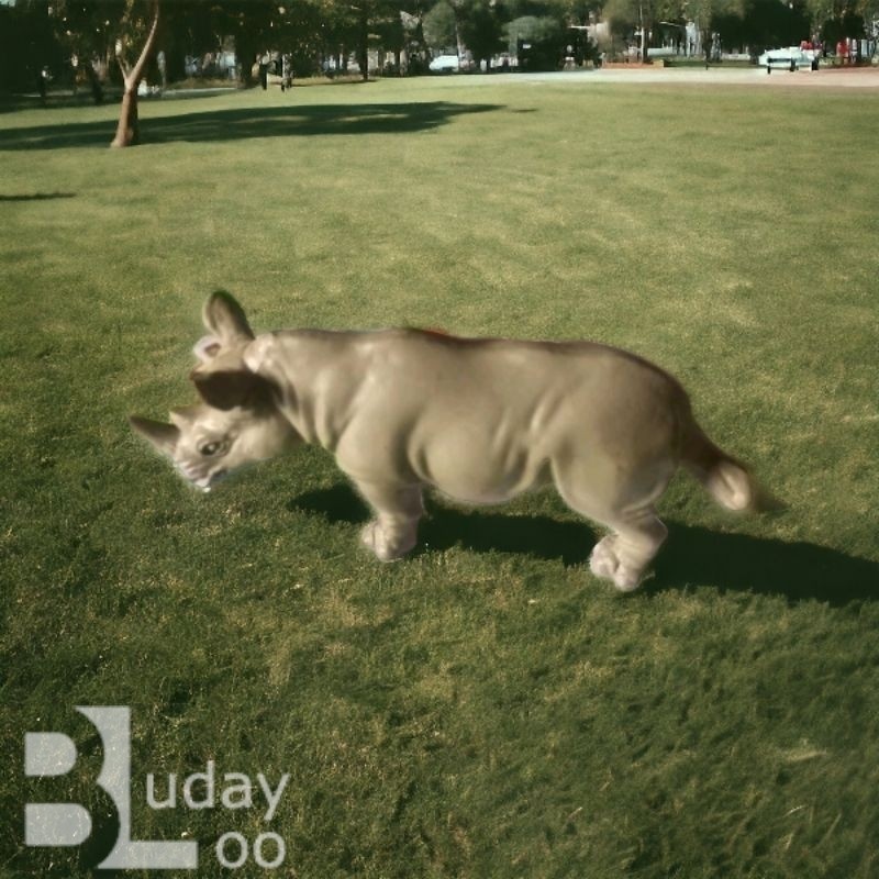 Figure Mainan Miniatur Badak Rhinoceros 6 cm u8 Wild Animal Figure