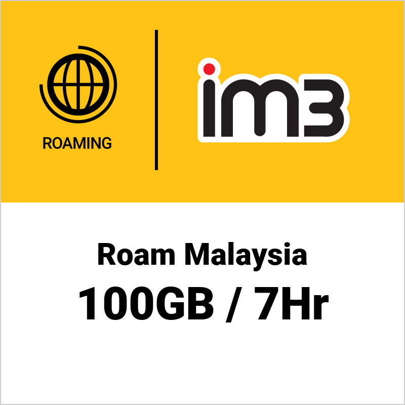 Roam Malaysia 100GB 7Hari