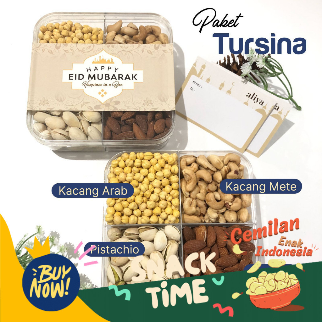 

Special Diskon Hampers Aneka Kacang-Kacangan Paket Tursina Cemilan Sehat