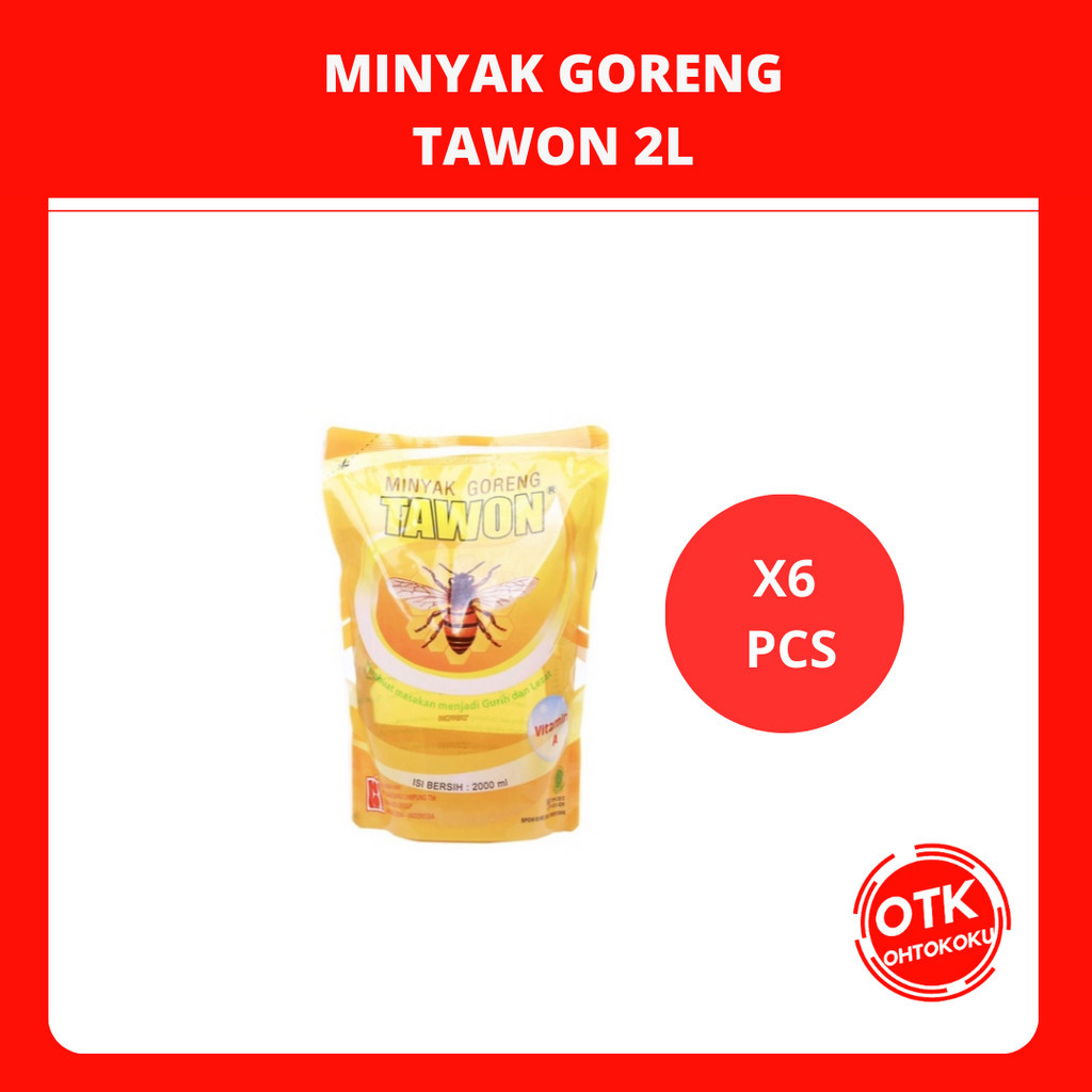 Tawon Minyak Goreng 2L - 1 Dus