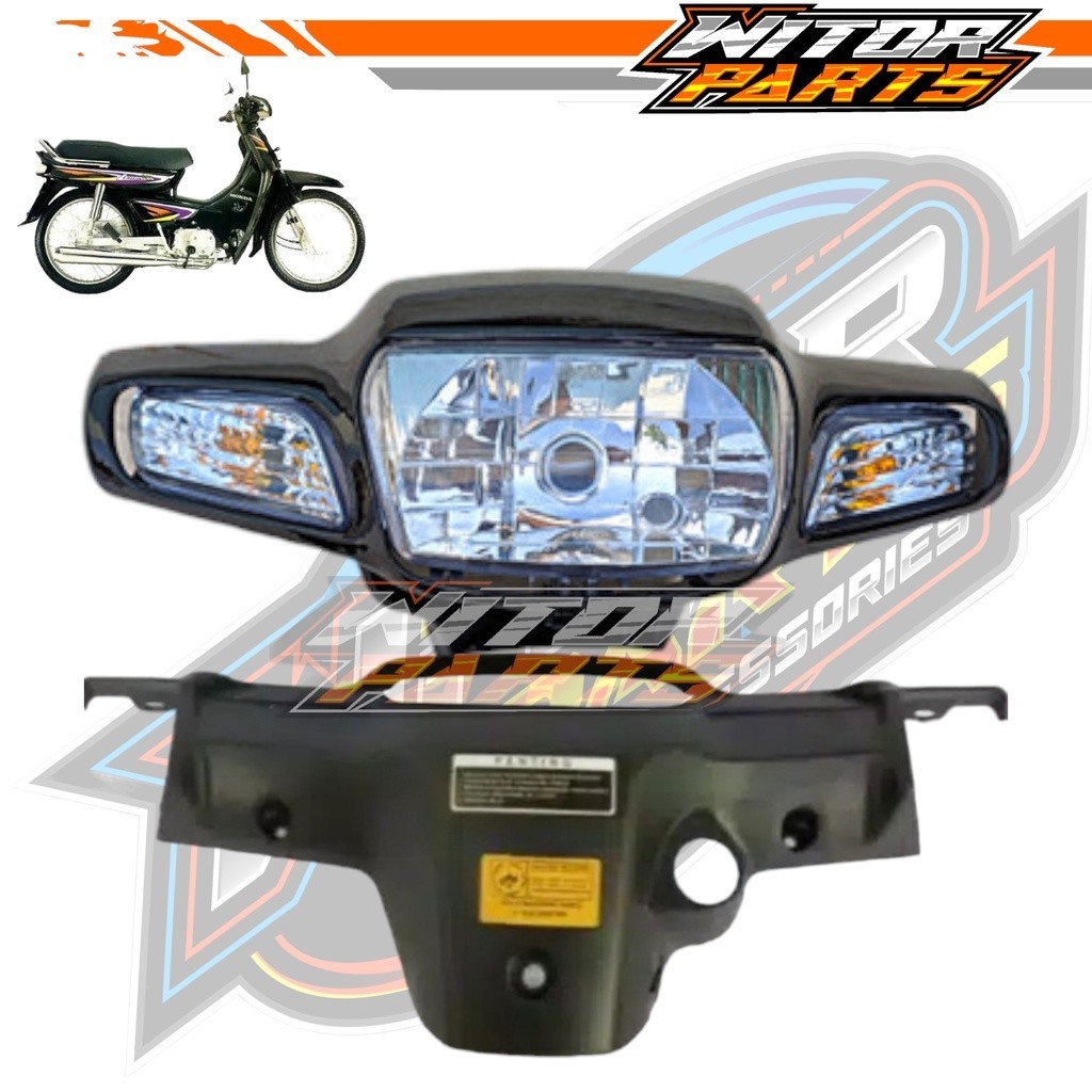 Batok Kepala Depan Belakang Astrea Legenda 2 Set Lampu Dan Sein / Batok Kepala 1set Honda Astrea Leg