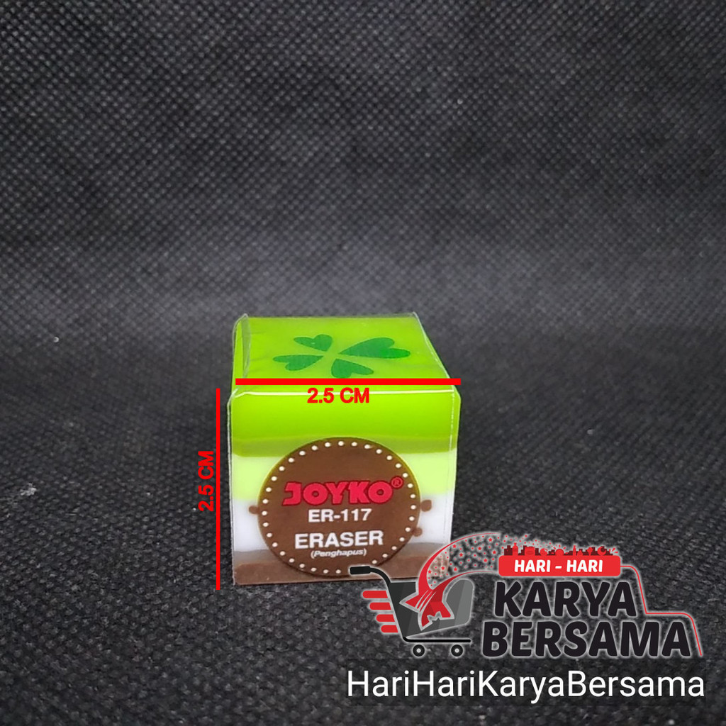 

PENGHAPUS JOYKO ER-117 ERASER 1'S WARNA RANDOM