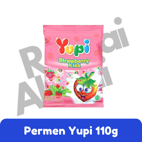 

PERMEN YUPI STRAWBERRY KISS GUMMY KEMASAN 120GRAM | ISI +- 40