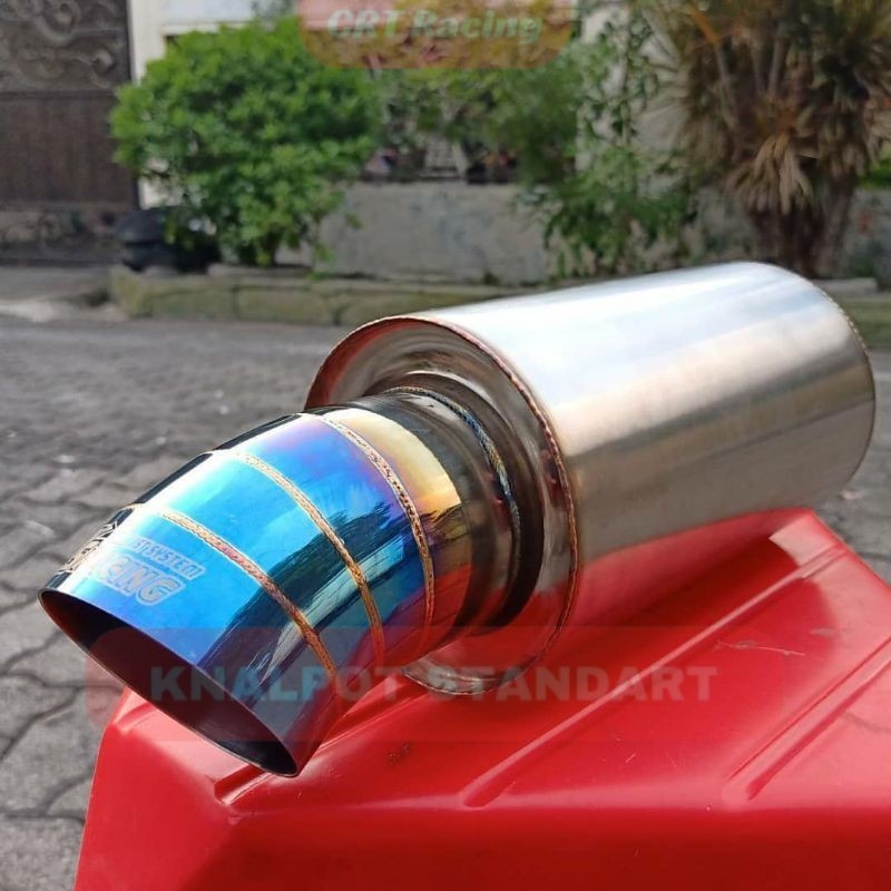Knalpot racing mobil js'racing CRT Original