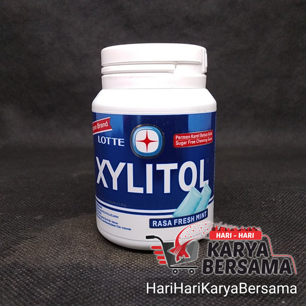 

PERMEN KARET LOTTE XYLITOL FRESH MINT 55.1GR