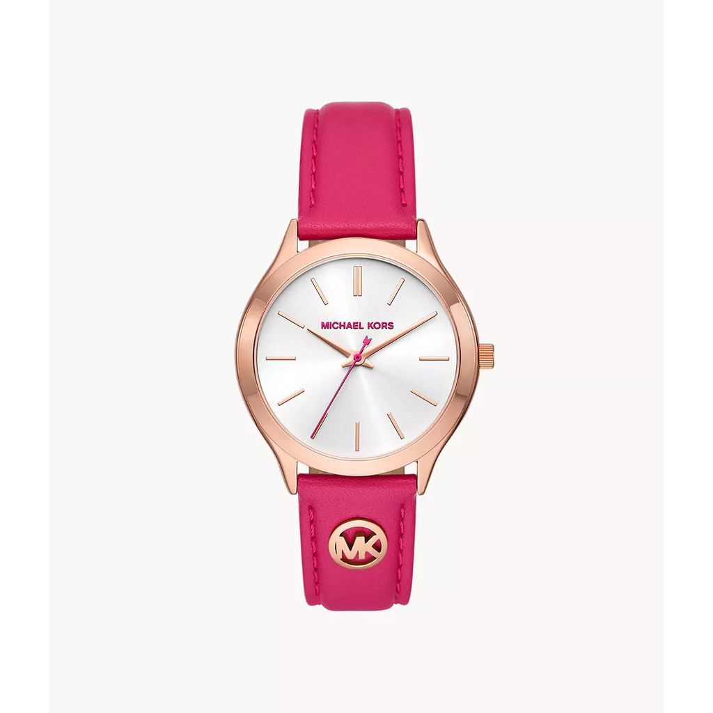 Michael Kors Slim Runway Pink Jam Tangan Wanita MK7469