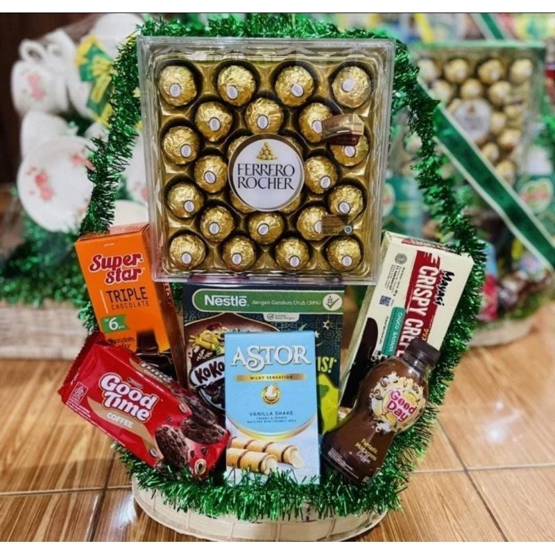 

Parcel Lebaran Snack Parsel Ferrero / Hampers Idul Fitri