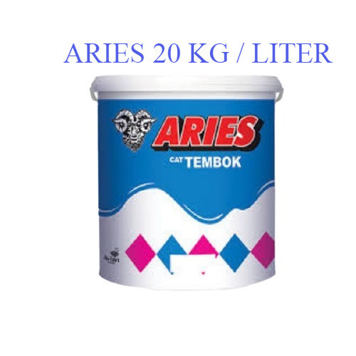 Cat Tembok Aries Putih (20 Kg) / Cat Aries Kambing 20kg / Cat Kiloan putih 20kg Aries