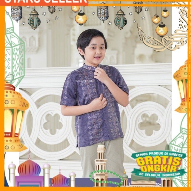 KOKO RANU KEMKO KIDS BY JASMINE/ Pink Dusty Fanta Merah muda